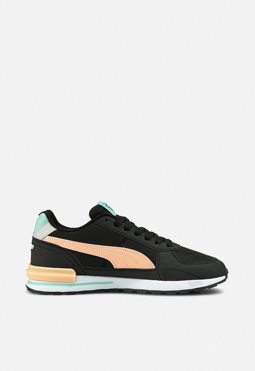 PUMA - Graviton tech jr - puma black-parfait pink
