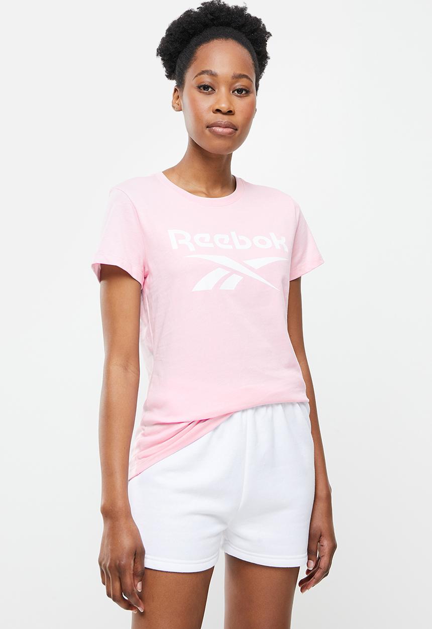 Reebok - Cl rbk nd short sleeve tee - light pink