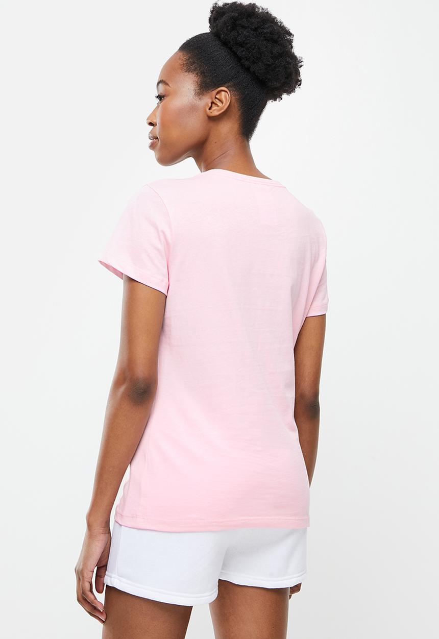 Reebok - Cl rbk nd short sleeve tee - light pink