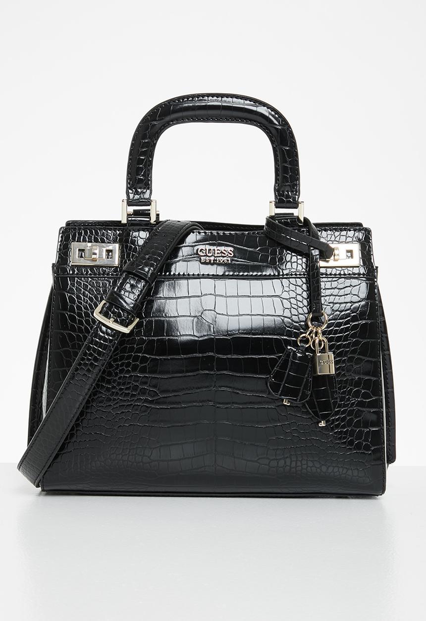 GUESS - Katey luxury satchel - black