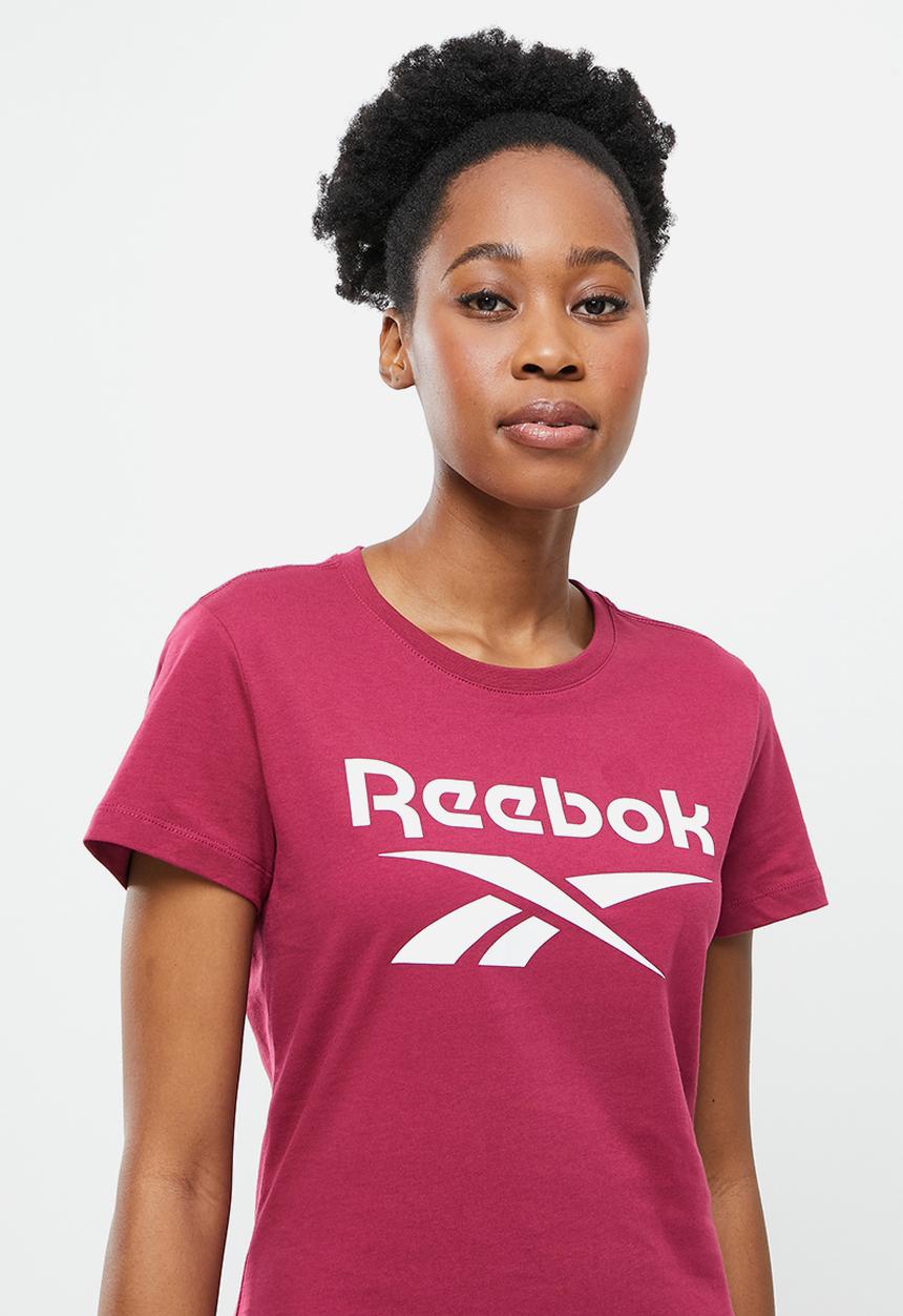Reebok - Bl short sleeve tee - burgundy 