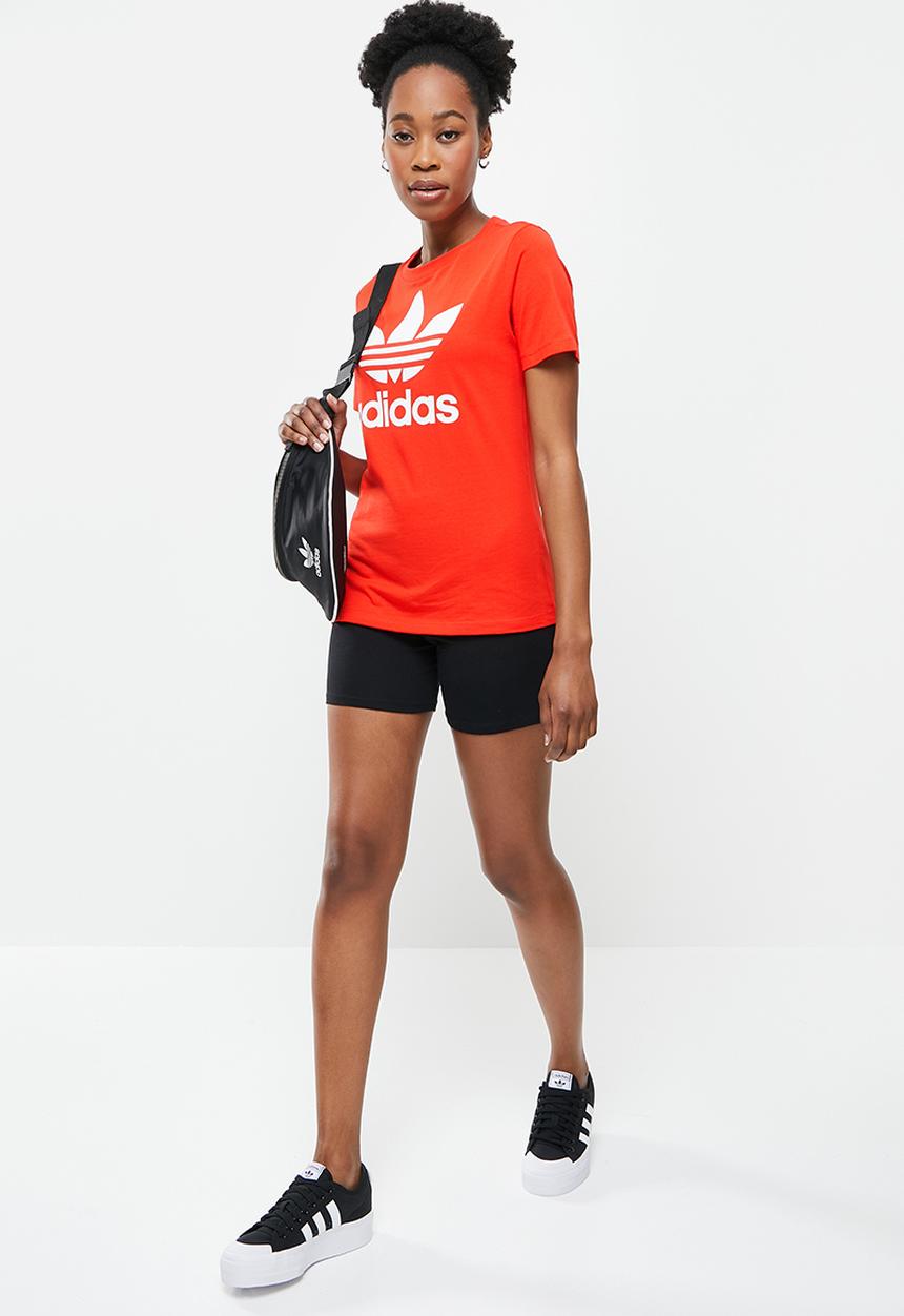adidas Originals - Trefoil short sleeve tee - red