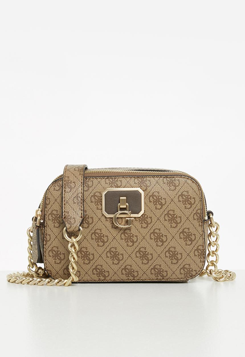GUESS - Noelle crossbody camera - latte