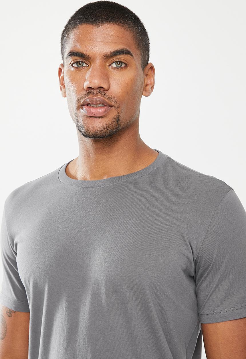 Replay - Left arm patch tee - grey