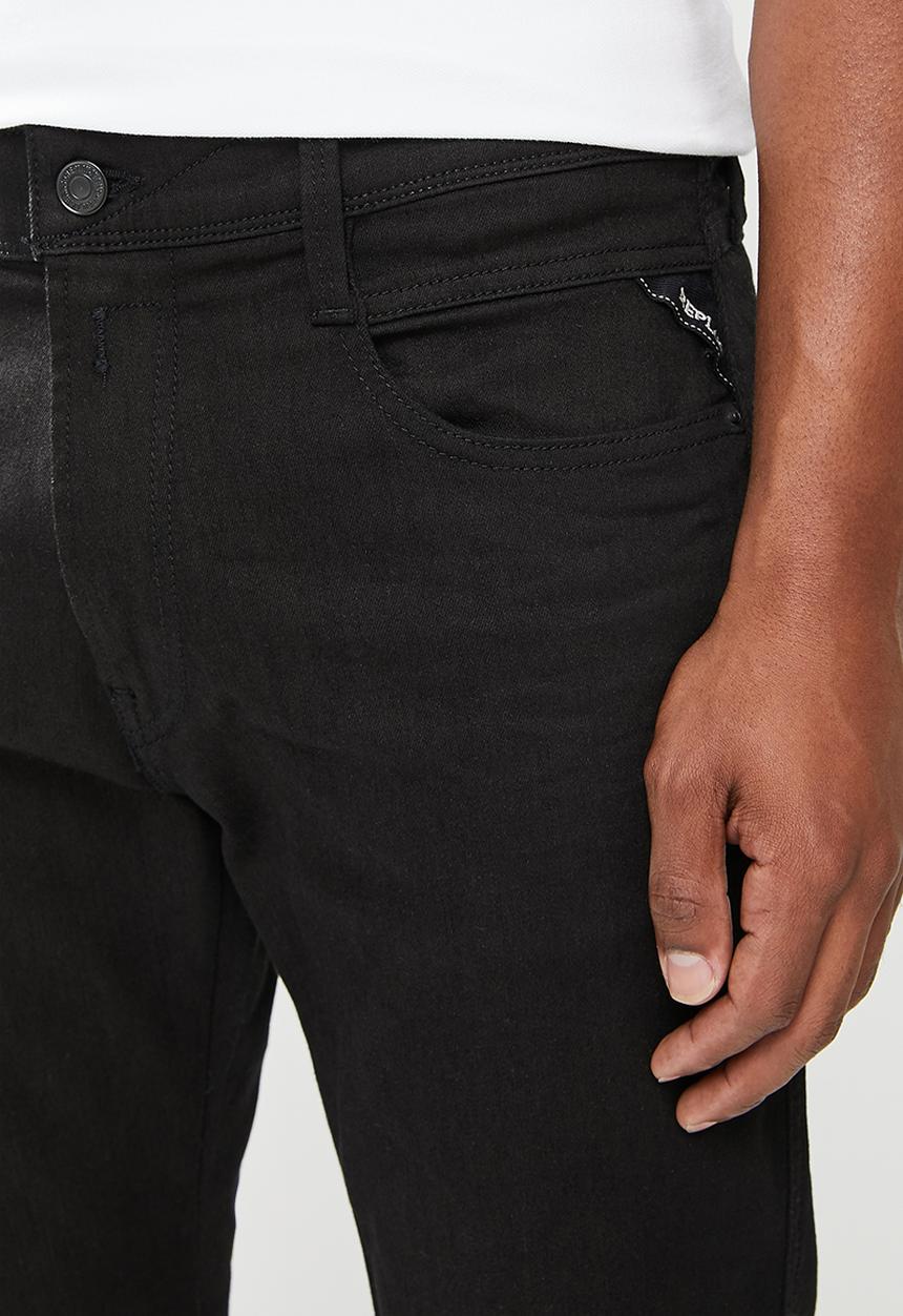 Replay - Anbass slim jeans - black