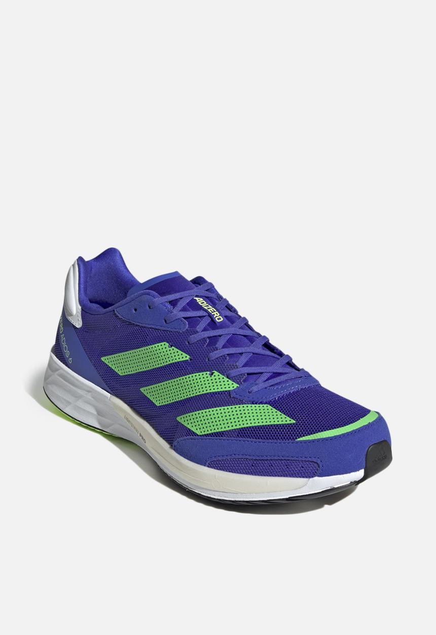 adidas Performance - Adizero adios 6 m - sonic ink/screaming green/ftwr white