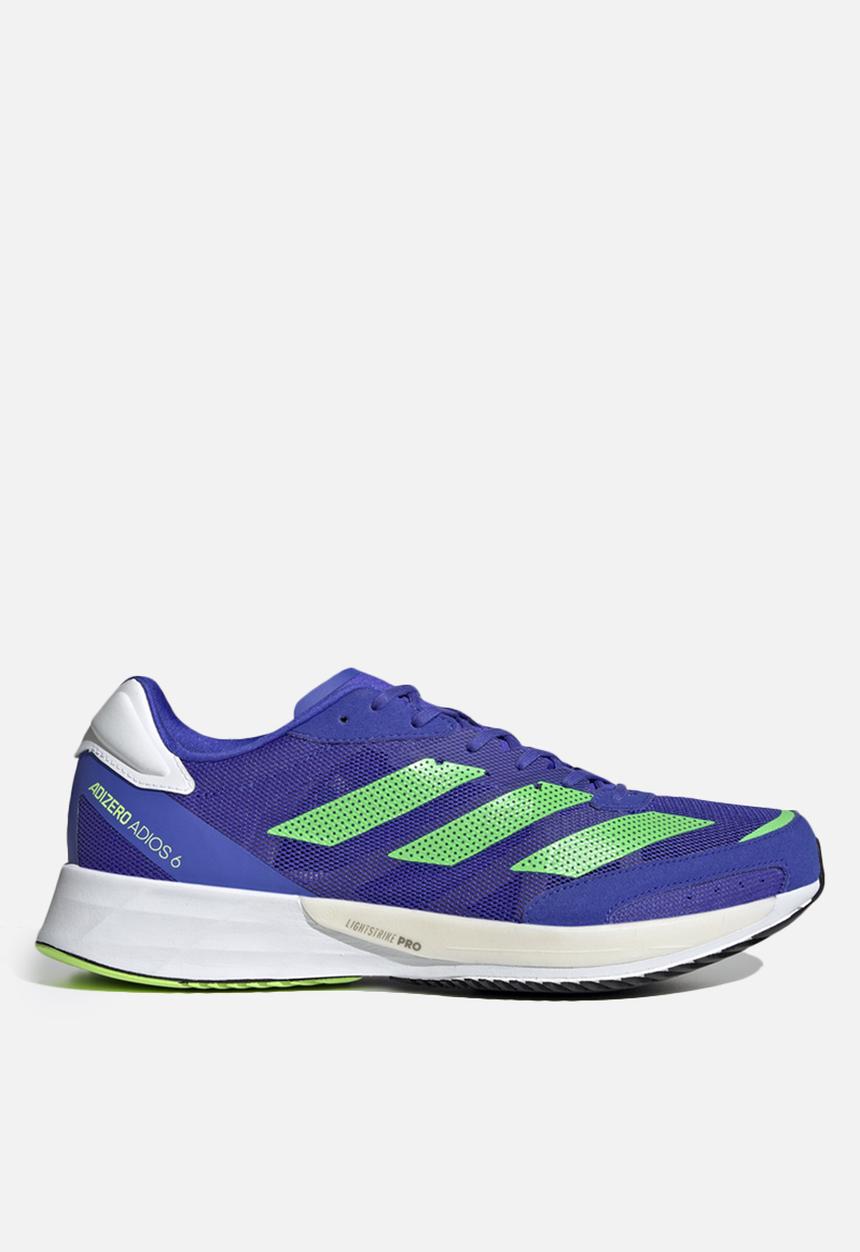 adidas Performance - Adizero adios 6 m - sonic ink/screaming green/ftwr white