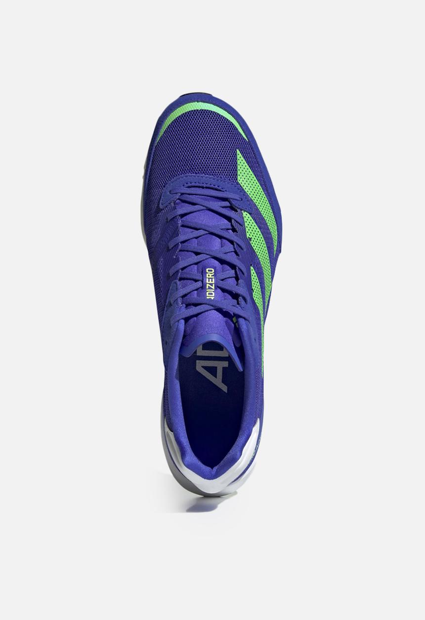 adidas Performance - Adizero adios 6 m - sonic ink/screaming green/ftwr white