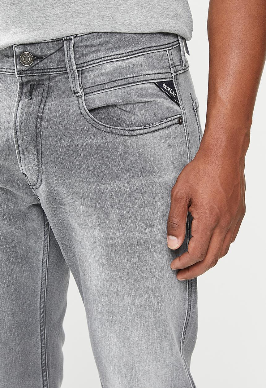 Replay - Anbass slim jeans - washed grey