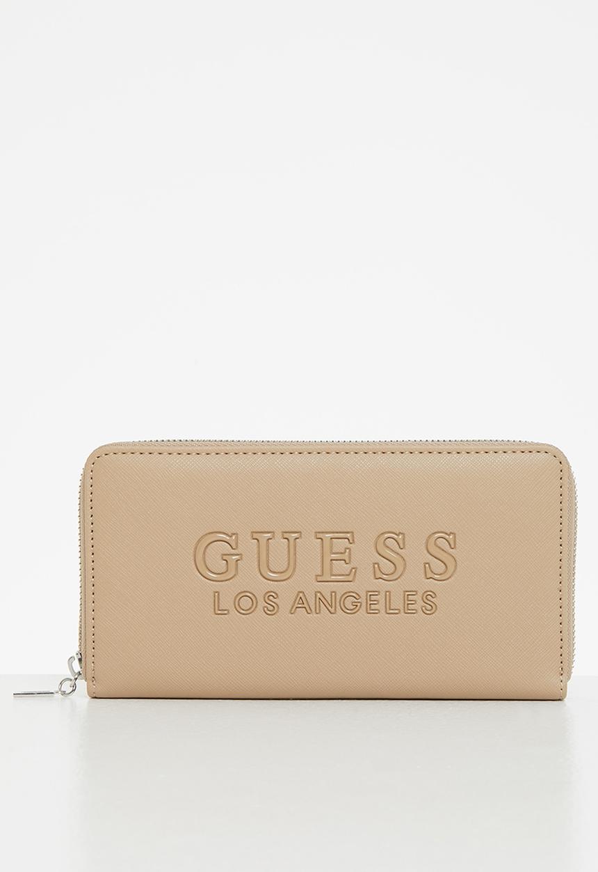 GUESS - Rodney slg medium zip around - caramel