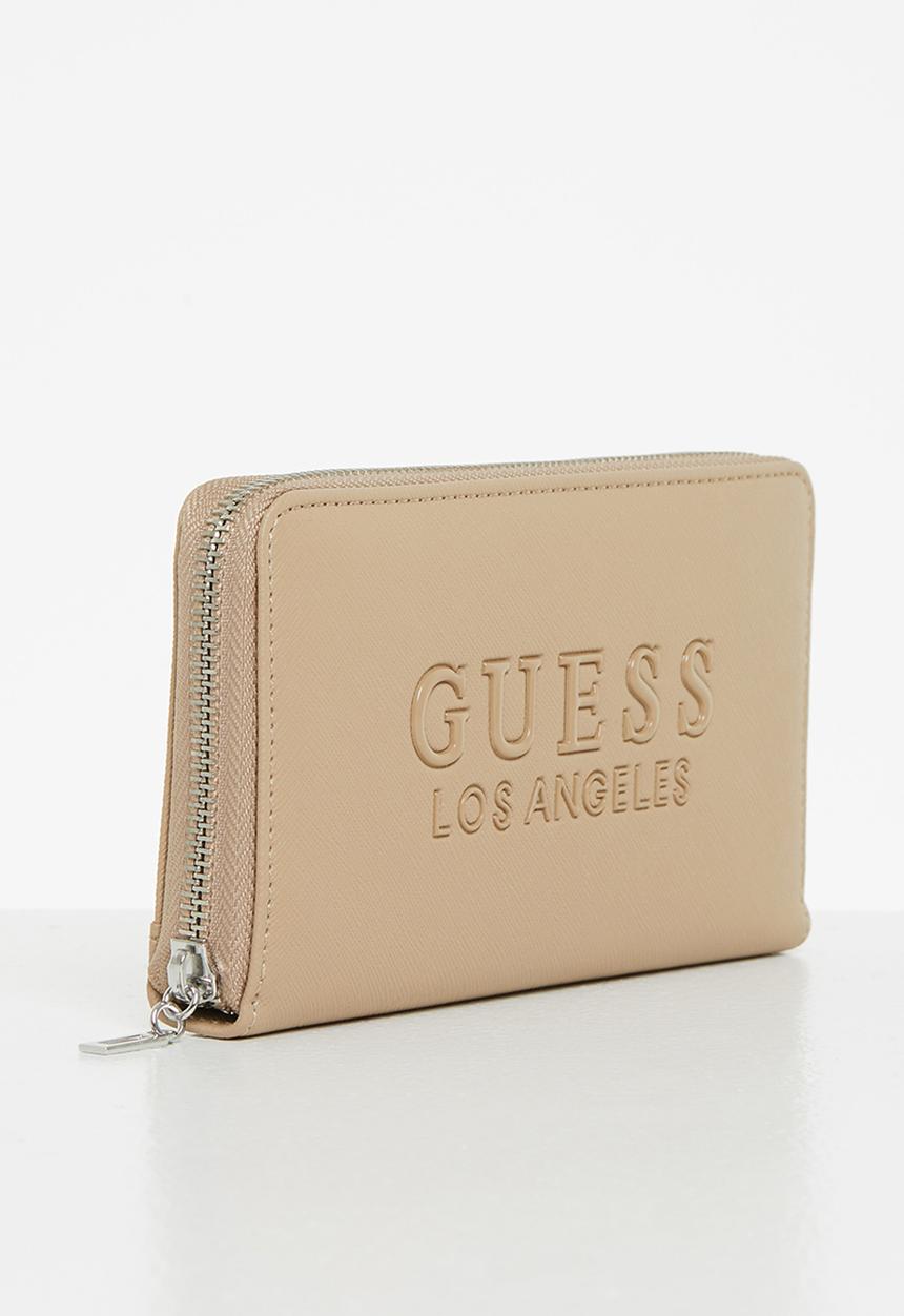 GUESS - Rodney slg medium zip around - caramel