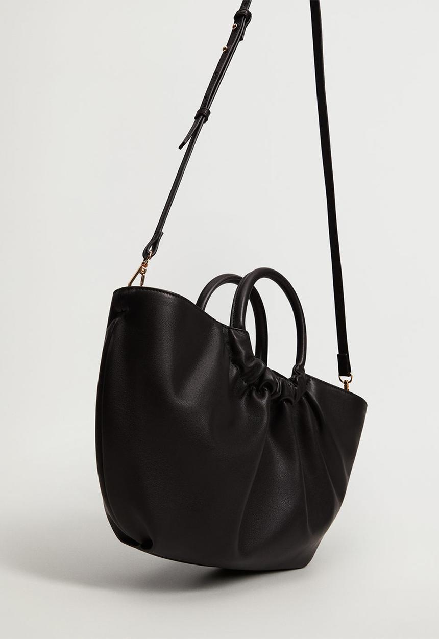 MANGO - Bag dumpling - black