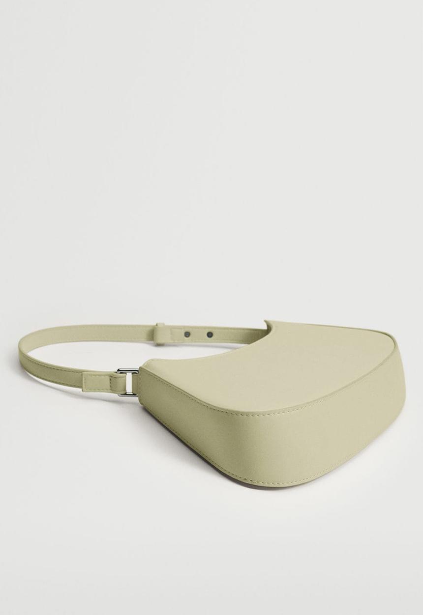 MANGO - Baguette bag - green