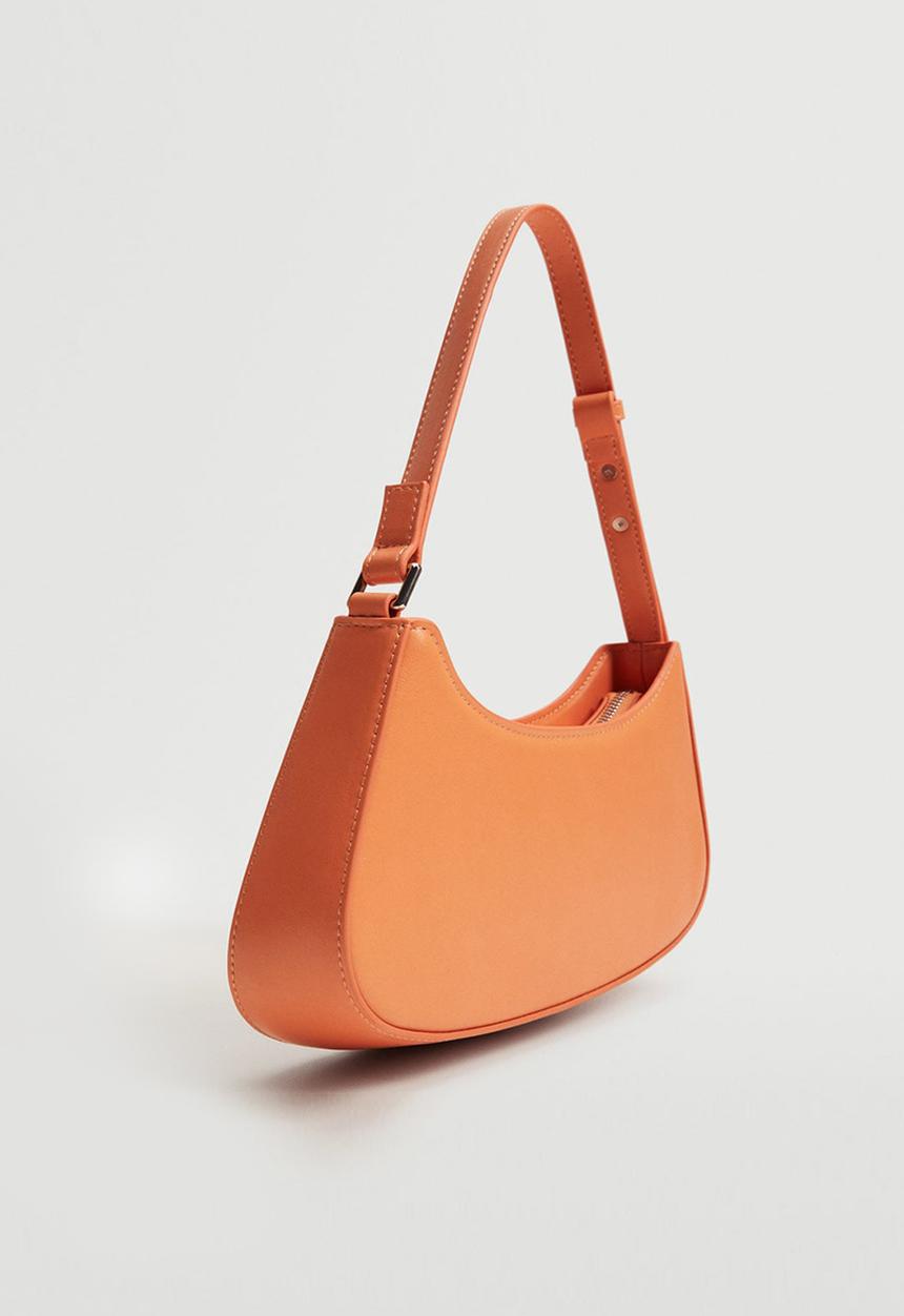 MANGO - Baguette bag - orange