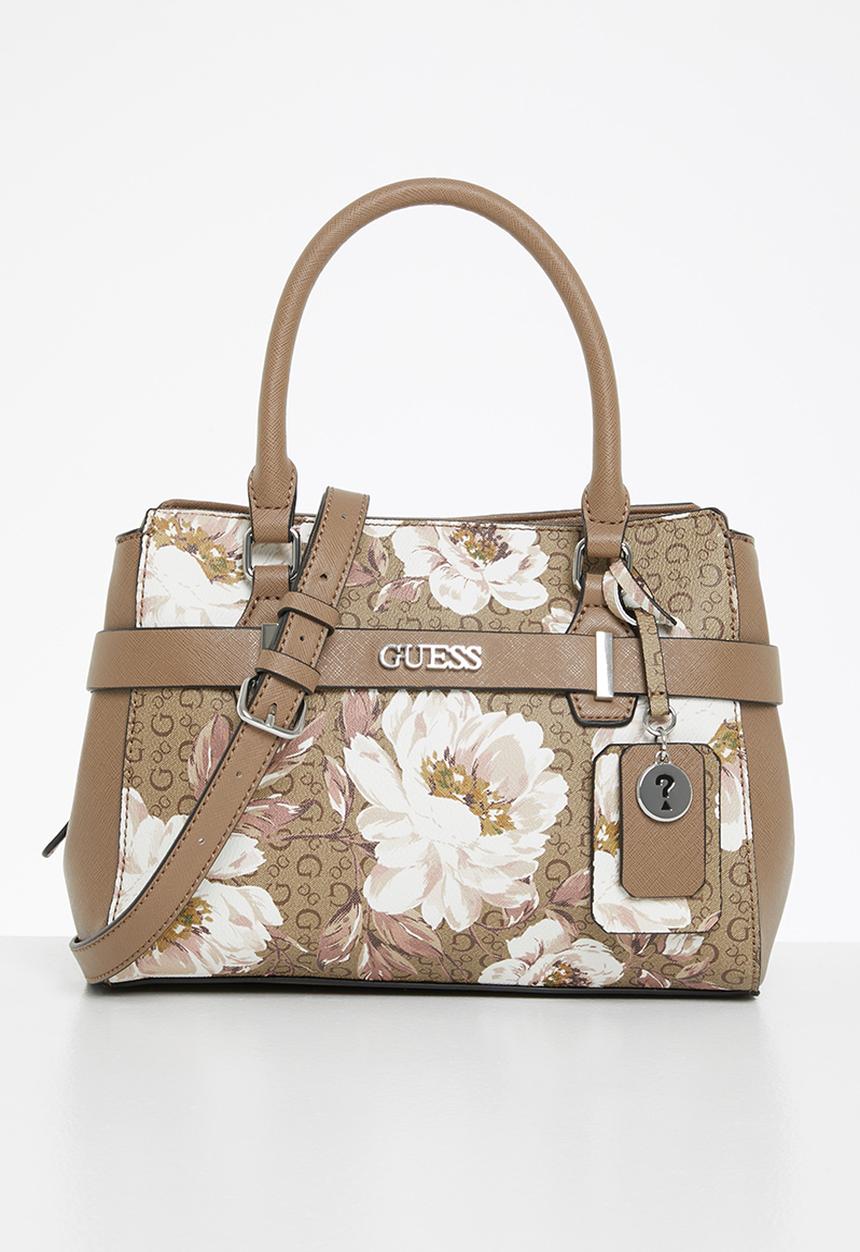 GUESS - Amana small satchel - mocha