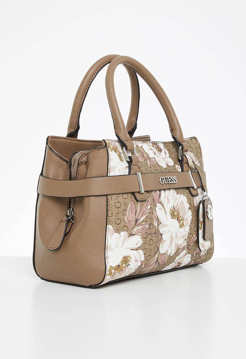 GUESS - Amana small satchel - mocha