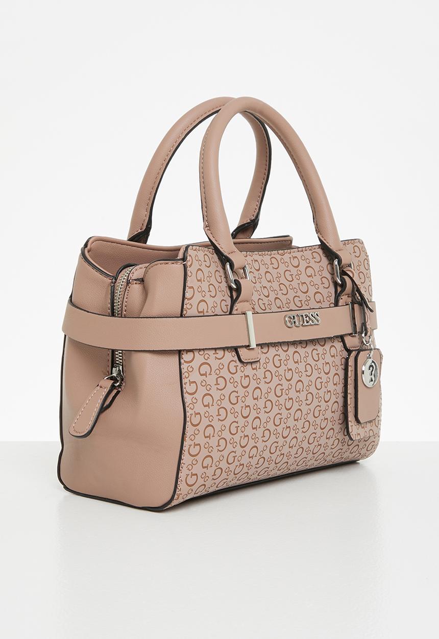 GUESS - Amana small satchel - dusty pink