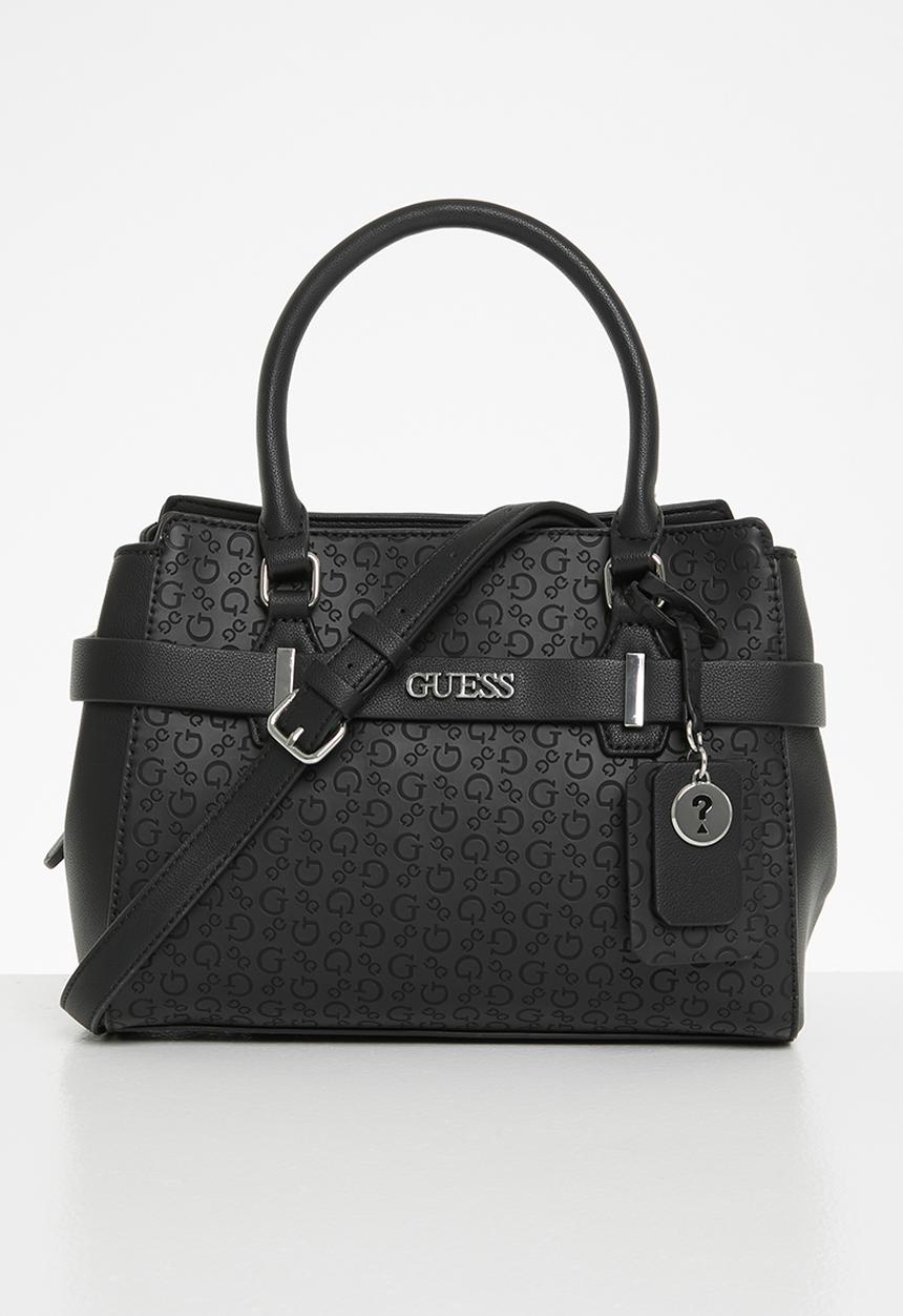 GUESS - Amana small satchel - black