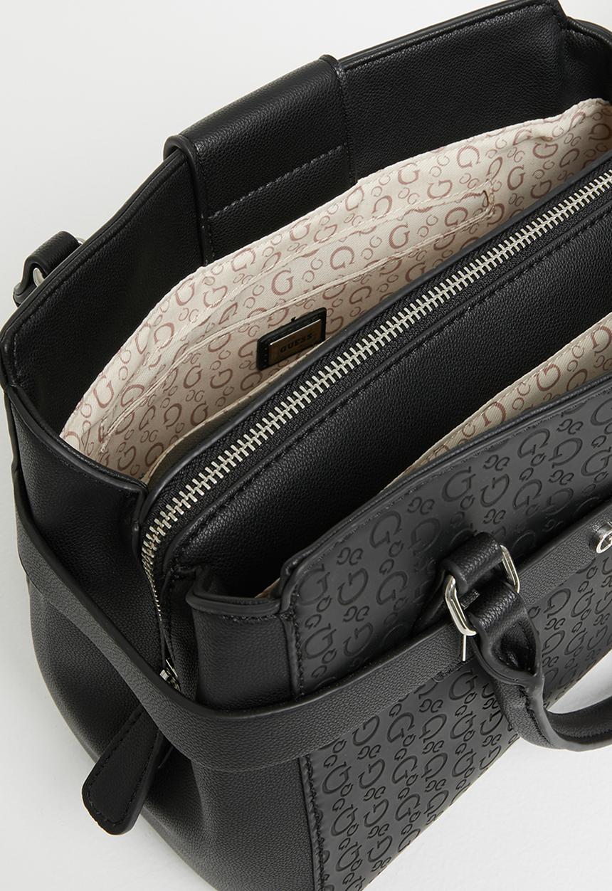 GUESS - Amana small satchel - black
