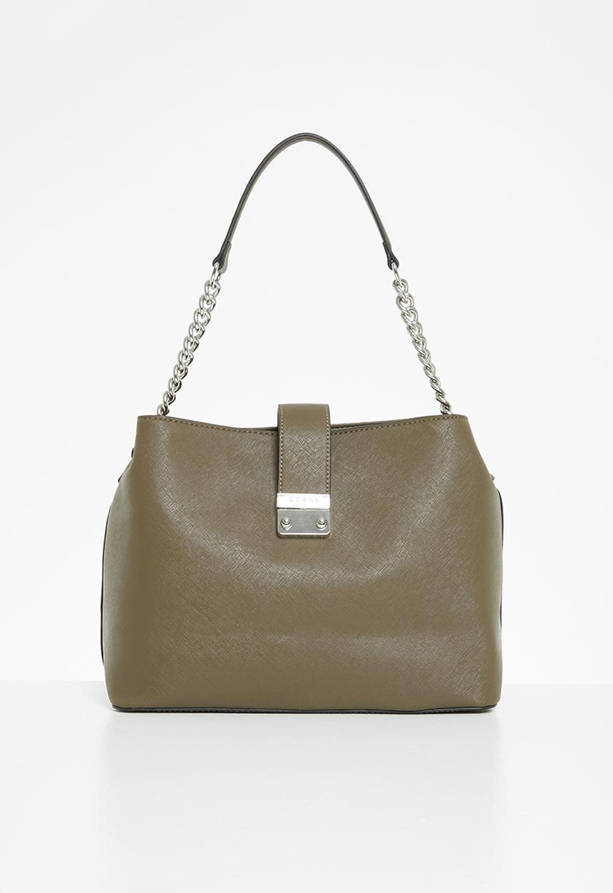 GUESS - Castine carryall - olive