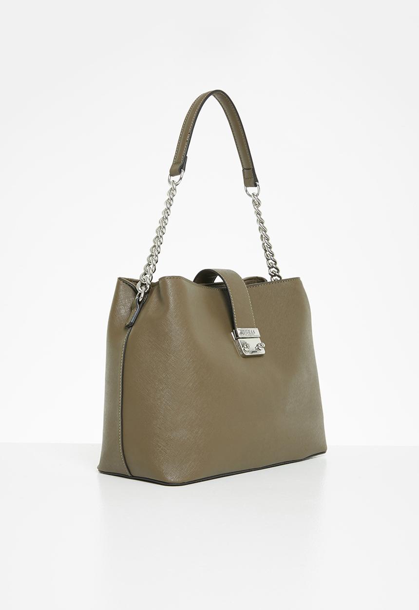 GUESS - Castine carryall - olive