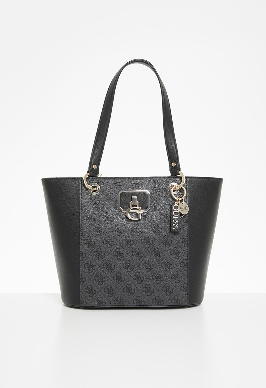 GUESS - Noelle small elite tote - charcoal