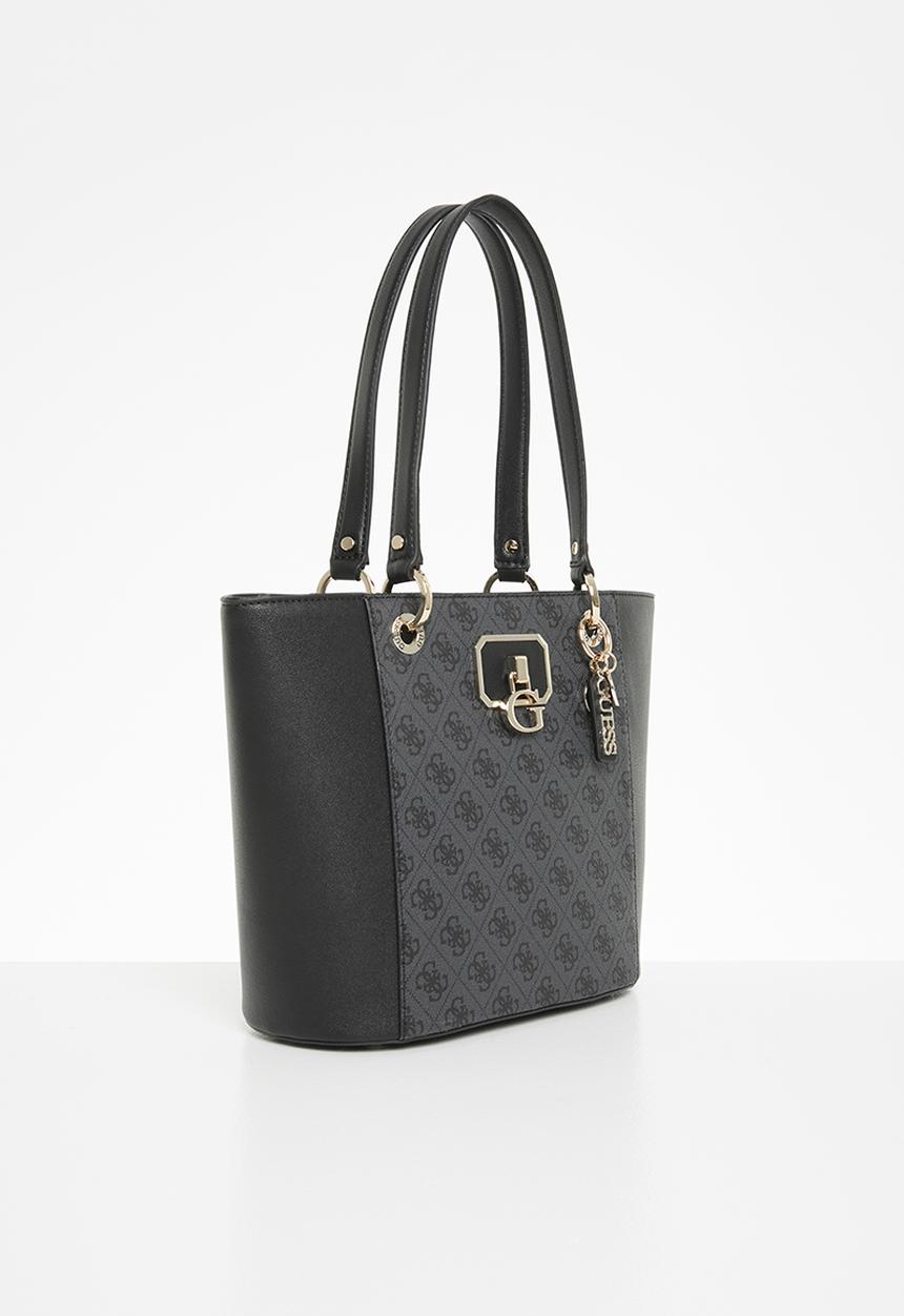 GUESS - Noelle small elite tote - charcoal