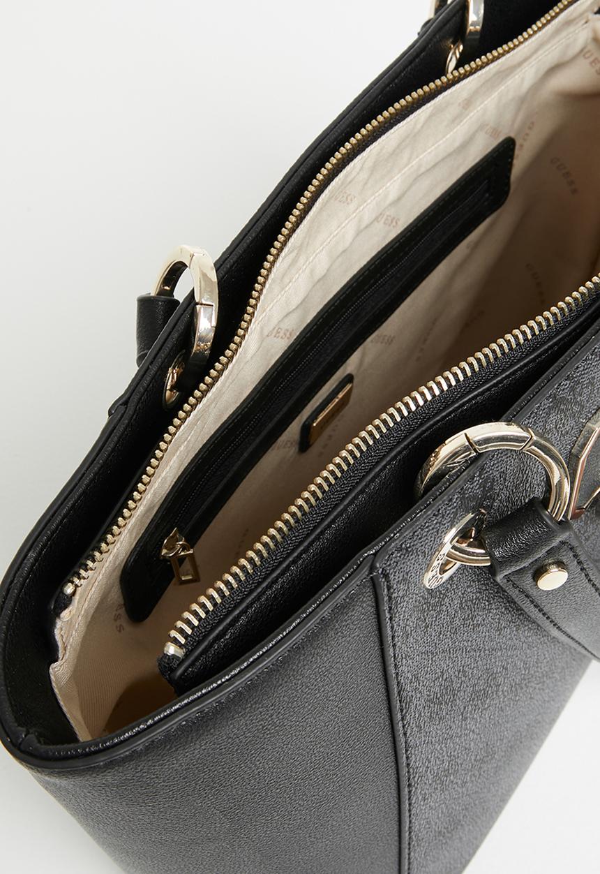 GUESS - Noelle small elite tote - charcoal
