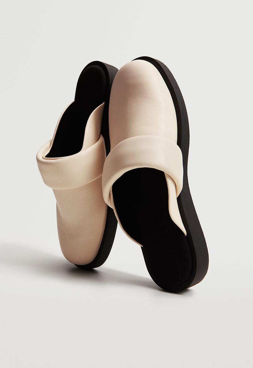 MANGO - Cama mule - light beige