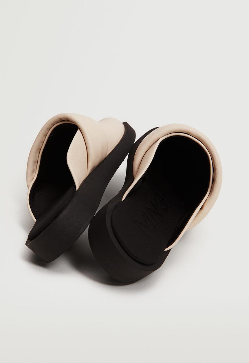 MANGO - Cama mule - light beige