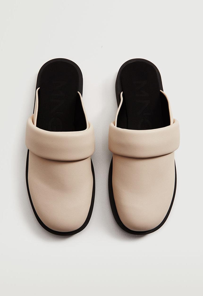 MANGO - Cama mule - light beige