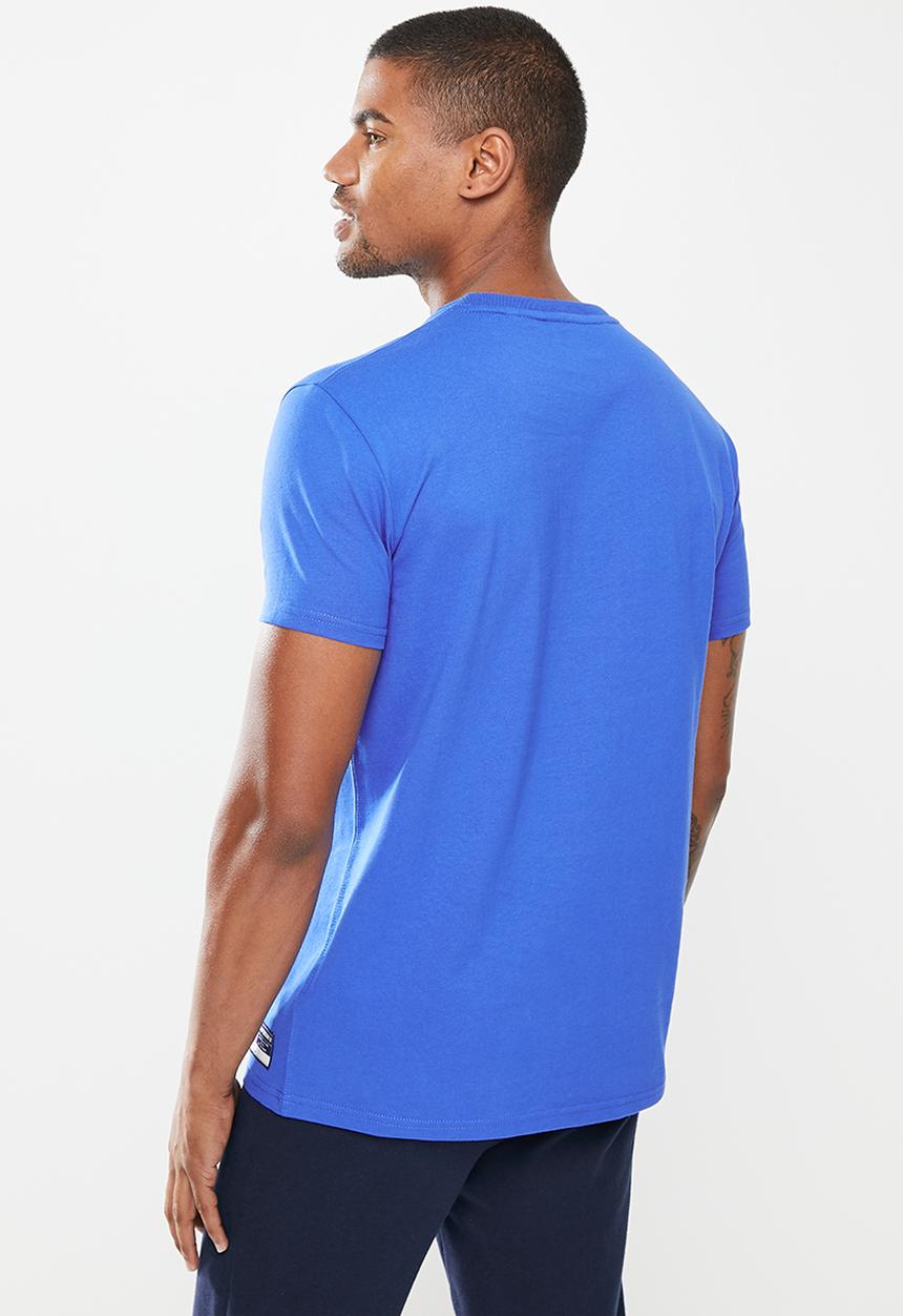Superdry. - Sportstyle chenille tee - royal