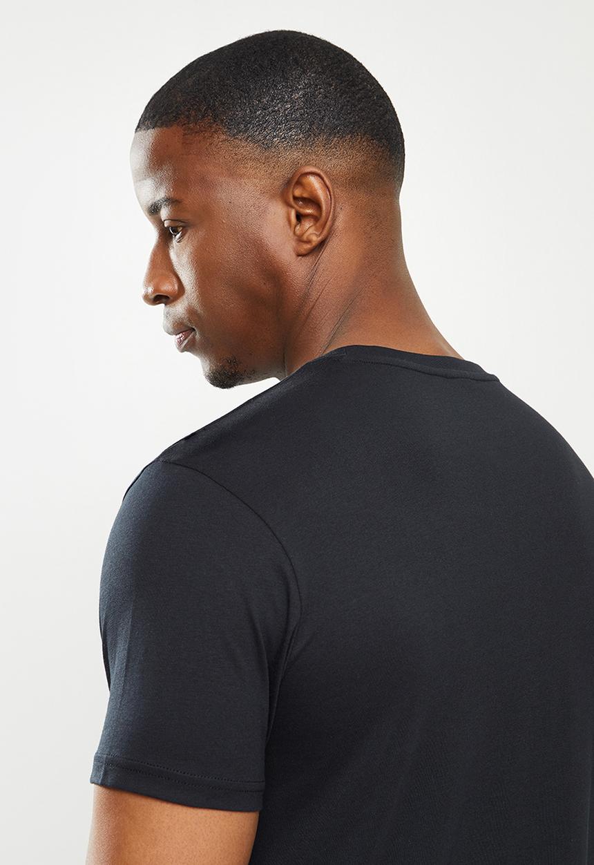 POLO - Oswald big crest short sleeve tee - black