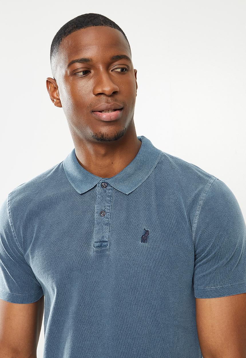 POLO - Thomas short sleeve golfer - navy