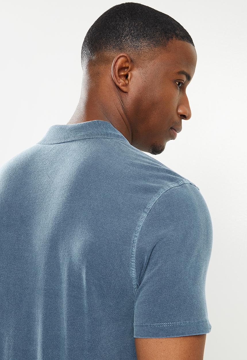POLO - Thomas short sleeve golfer - navy