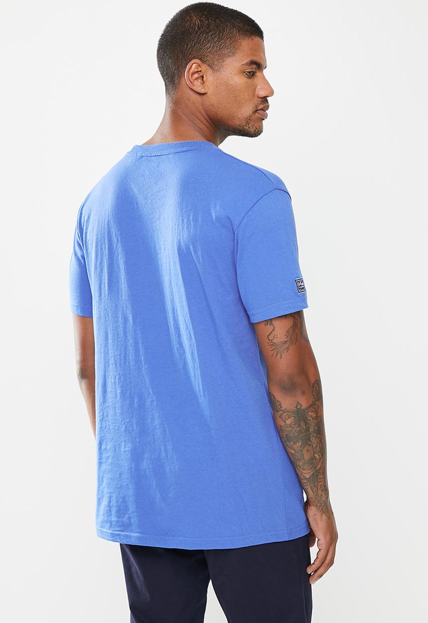 Superdry. - Heritage mountain relax tee - classic blue