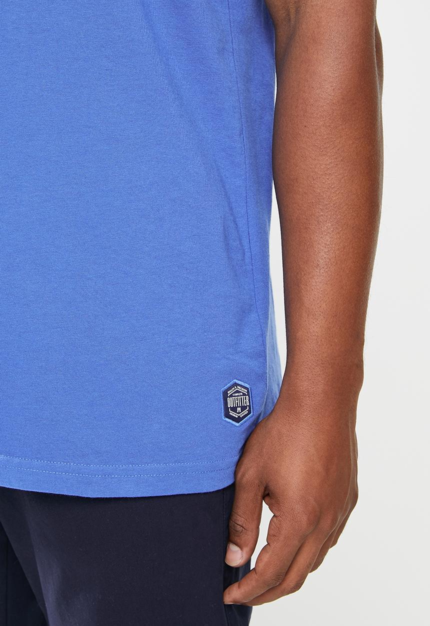 Superdry. - Heritage mountain relax tee - classic blue
