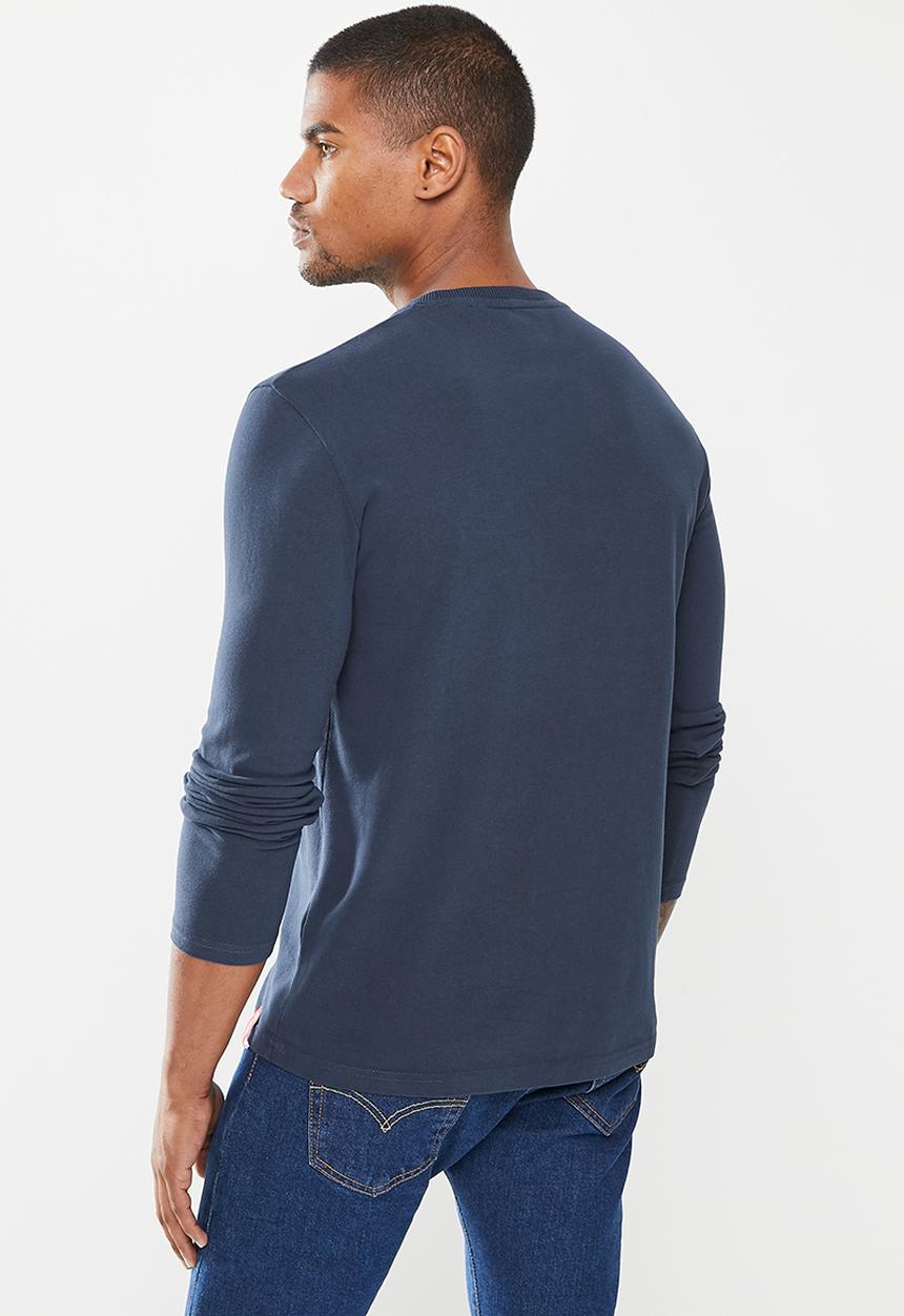 Superdry. - COLLEGIATE GRAPHIC LS TOP - 09S