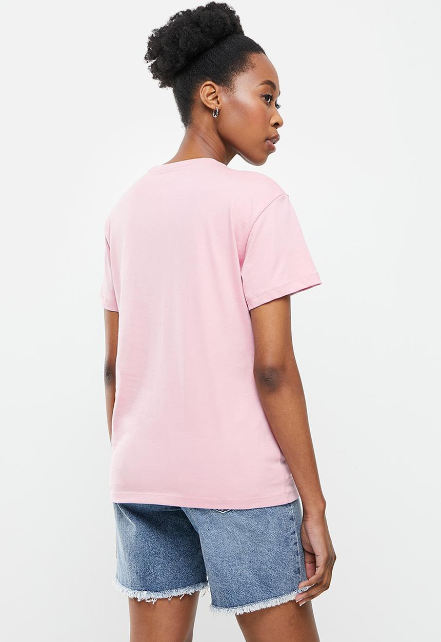 Converse - Hybrid flower relaxed tee - himalayan salt