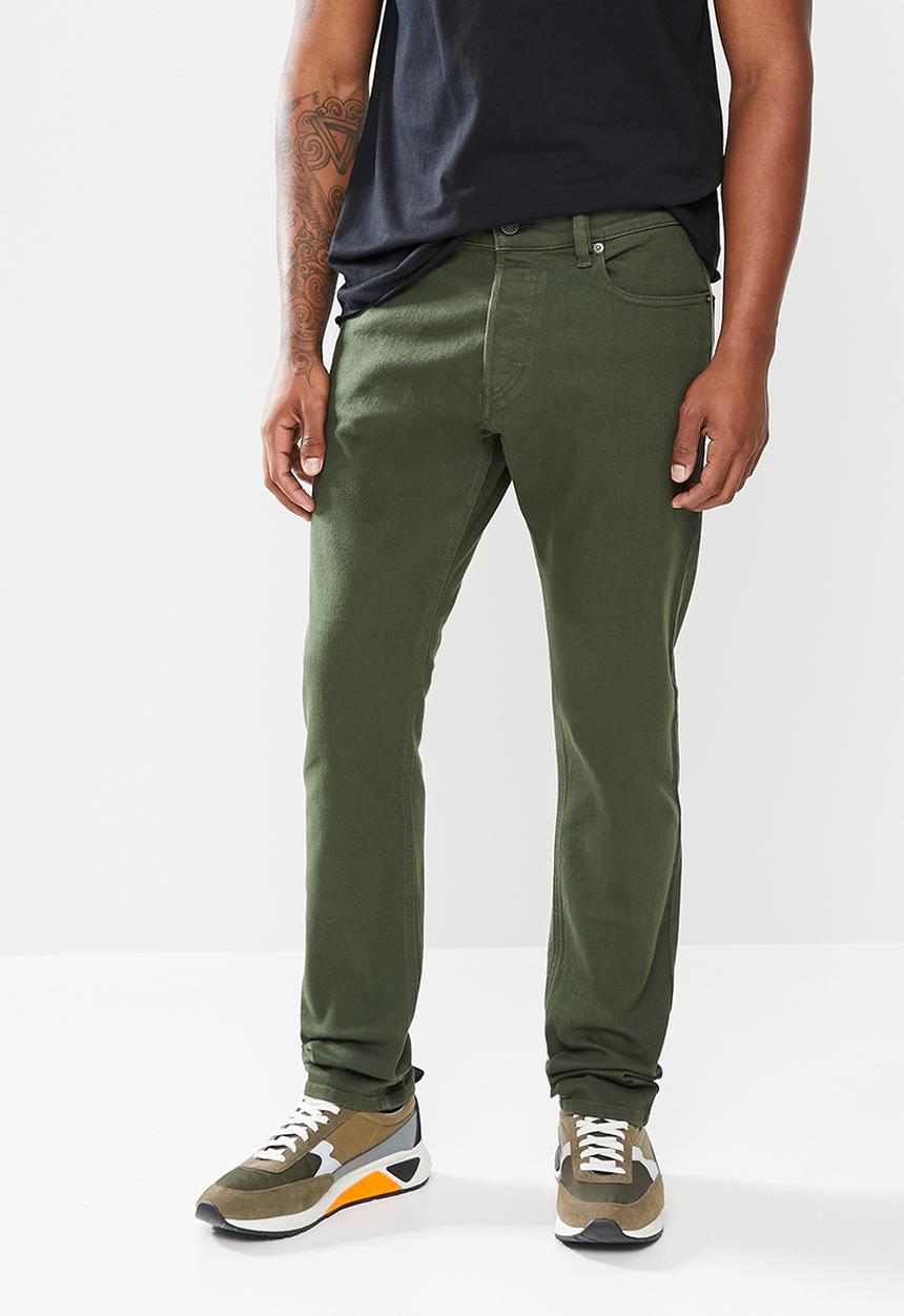Diesel  - D-luster slim fit jeans - green