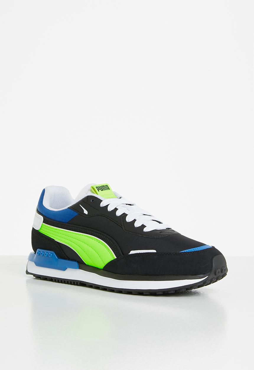PUMA - City Rider electric - black/green glare