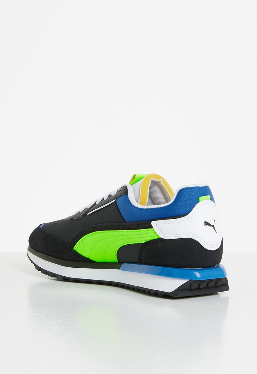 PUMA - City Rider electric - black/green glare