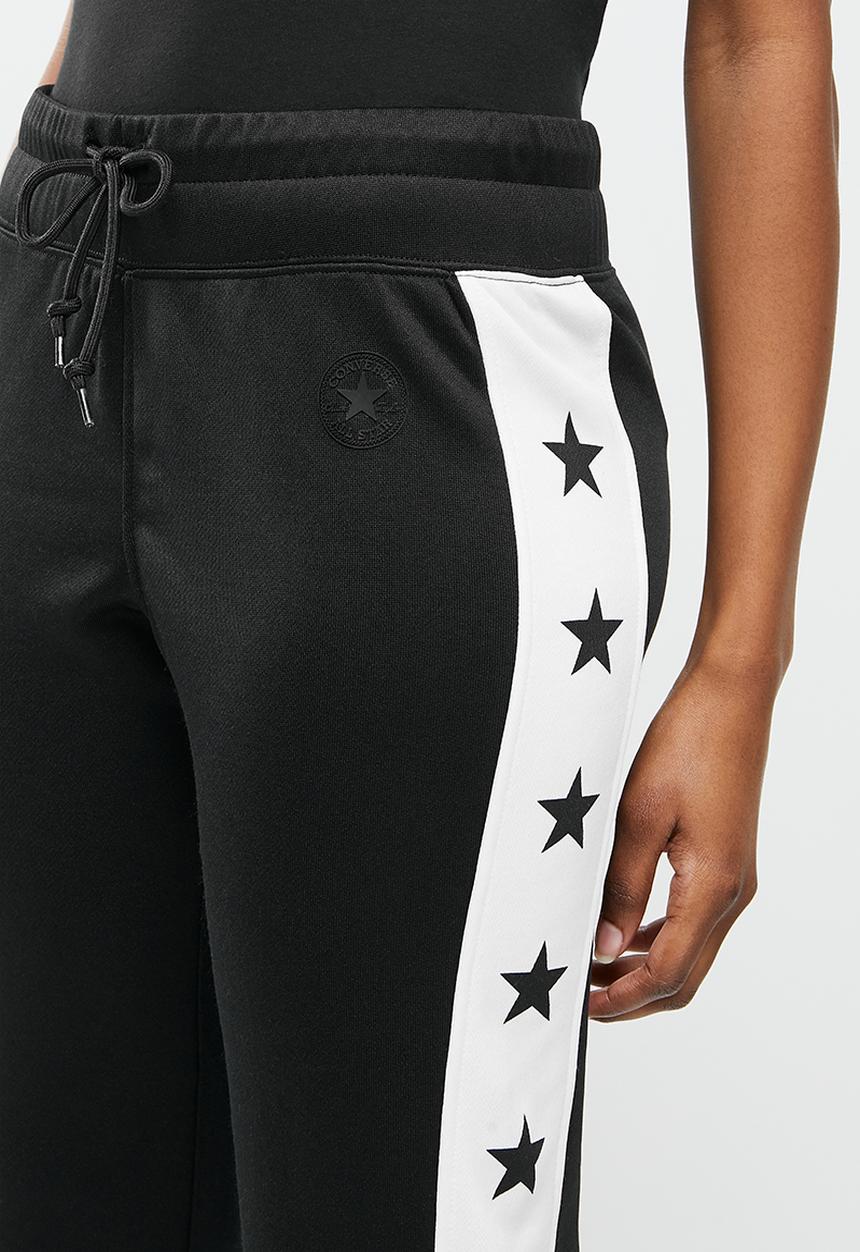Converse - Star print tapered pant black multi