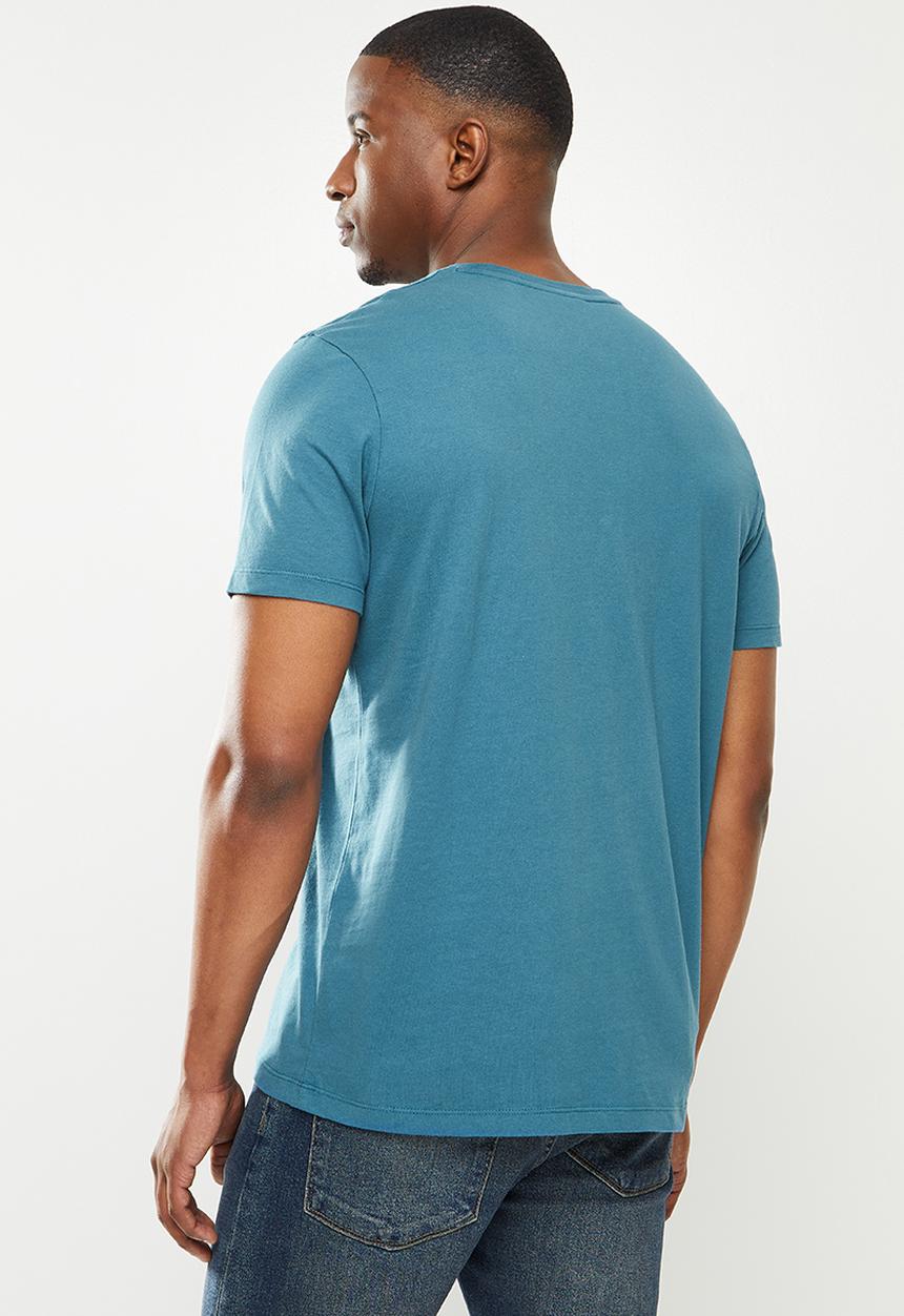 Hi-Tec - Men's heritage tee - blue 
