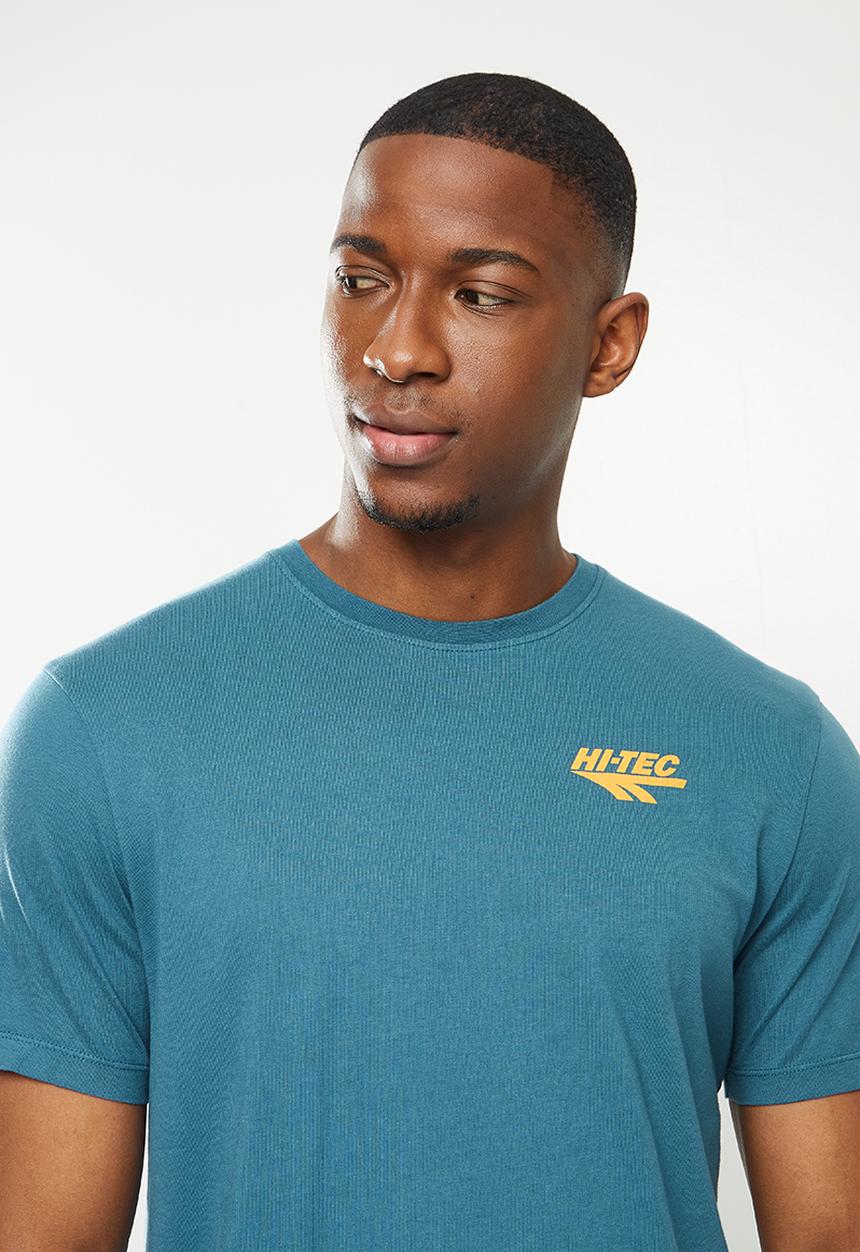 Hi-Tec - Men's heritage tee - blue 