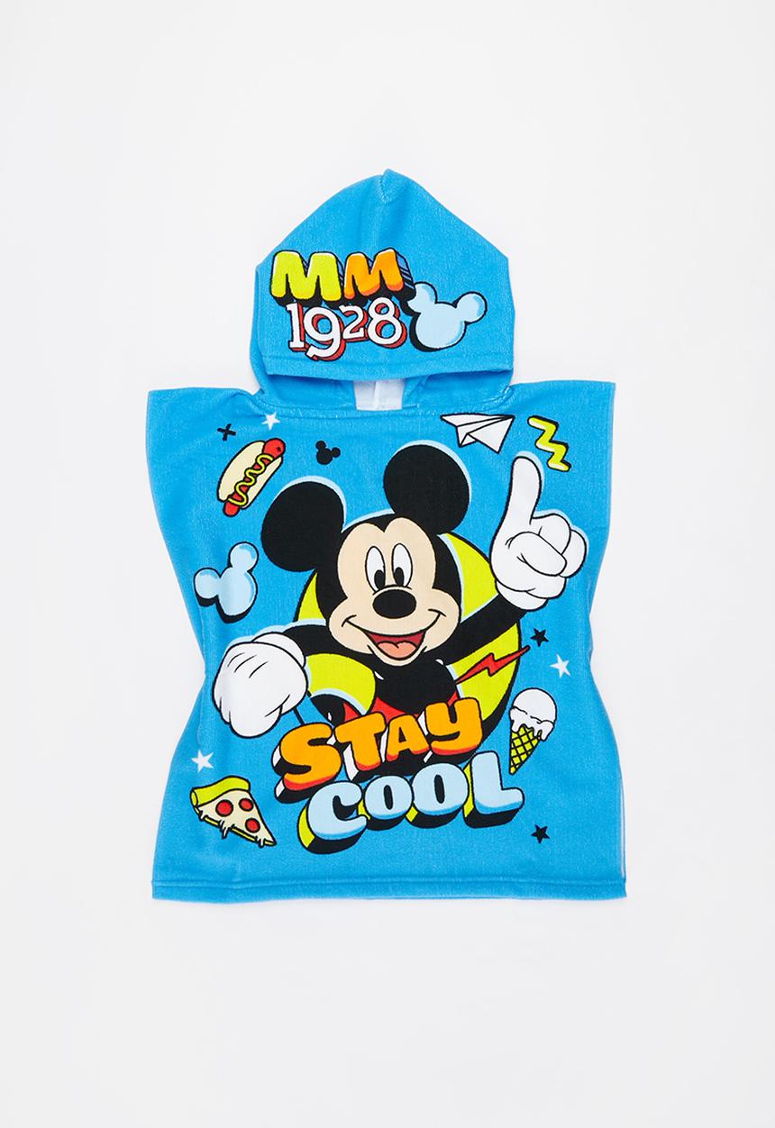 Character Group - Mickey Mouse hooded towel - blue