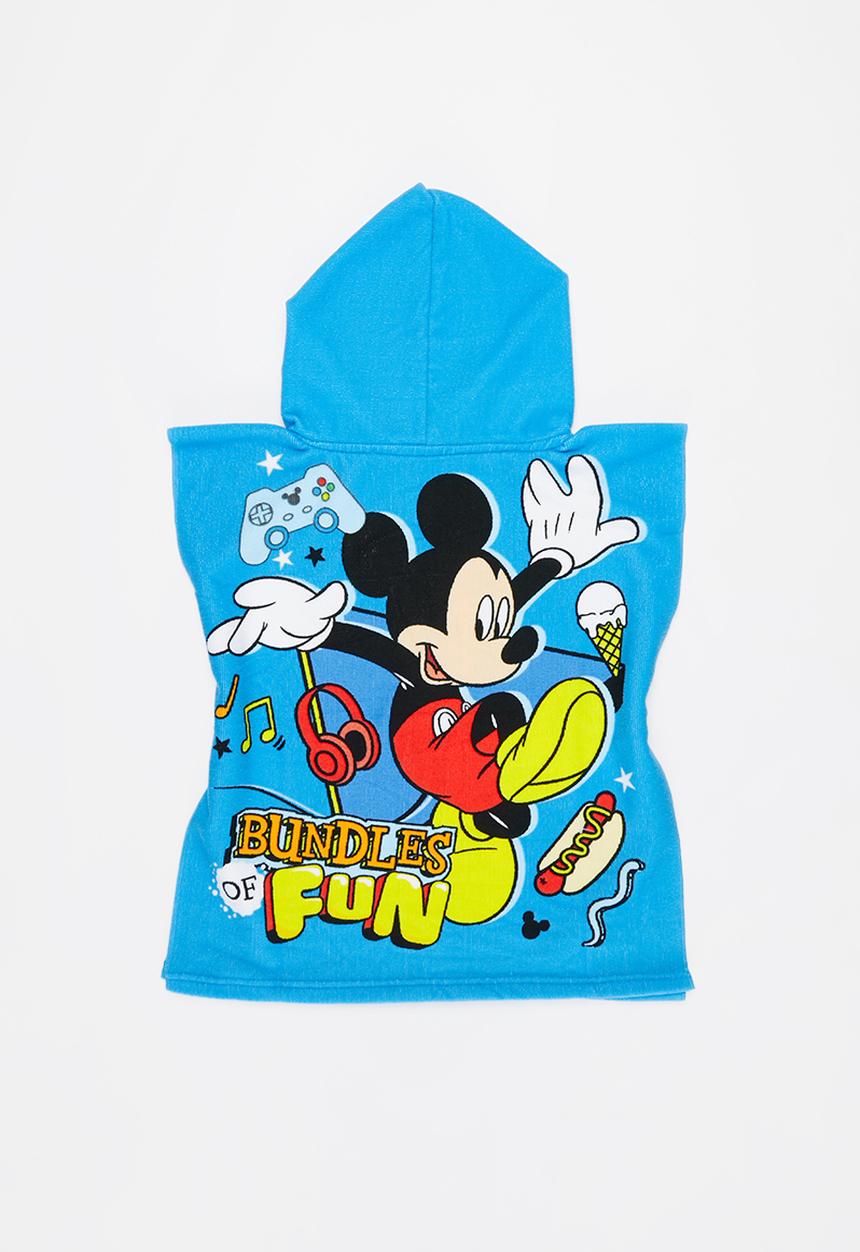 Character Group - Mickey Mouse hooded towel - blue