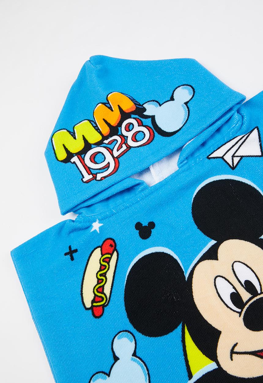 Character Group - Mickey Mouse hooded towel - blue