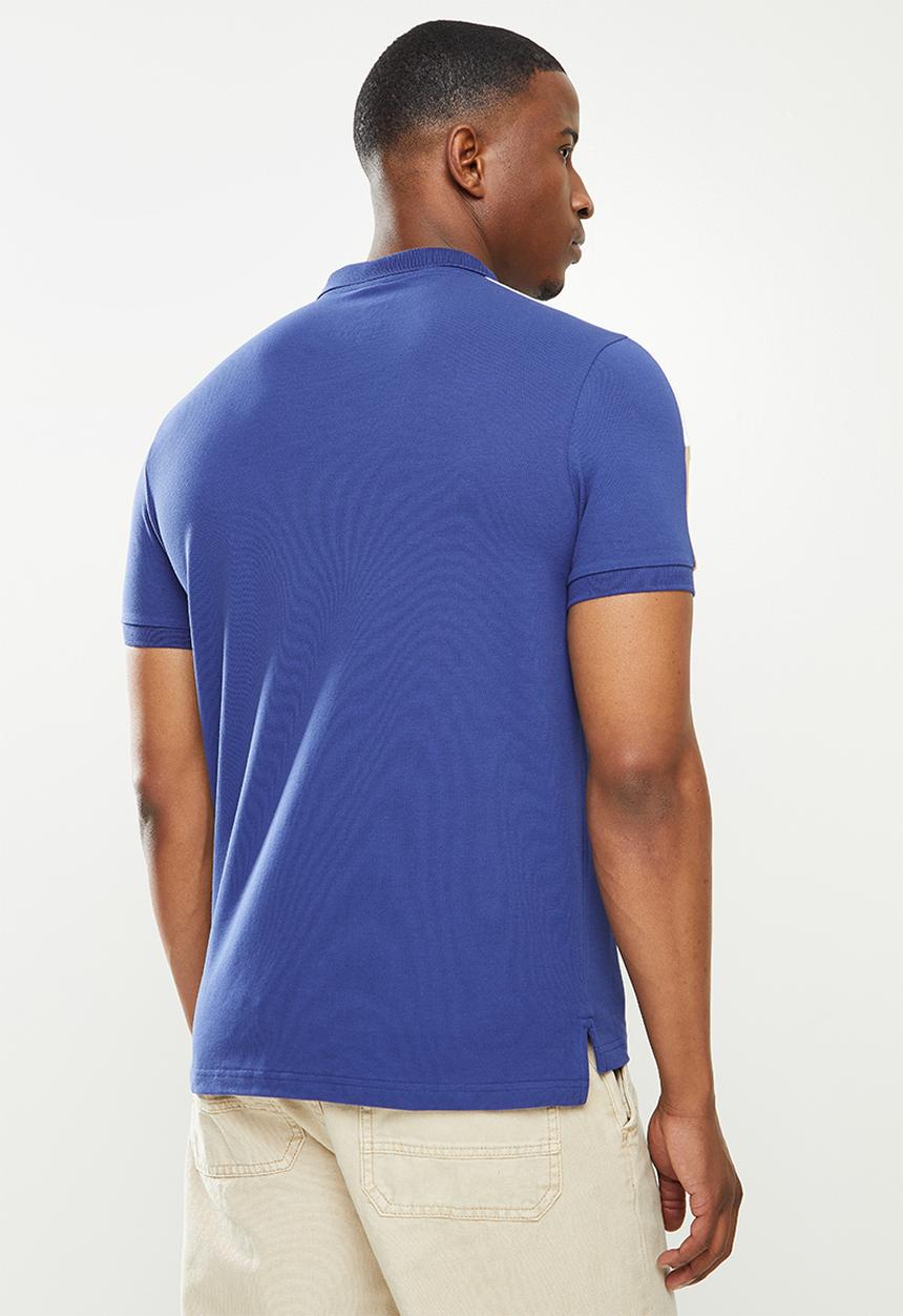 Giordano - Retro sport golfer - blue