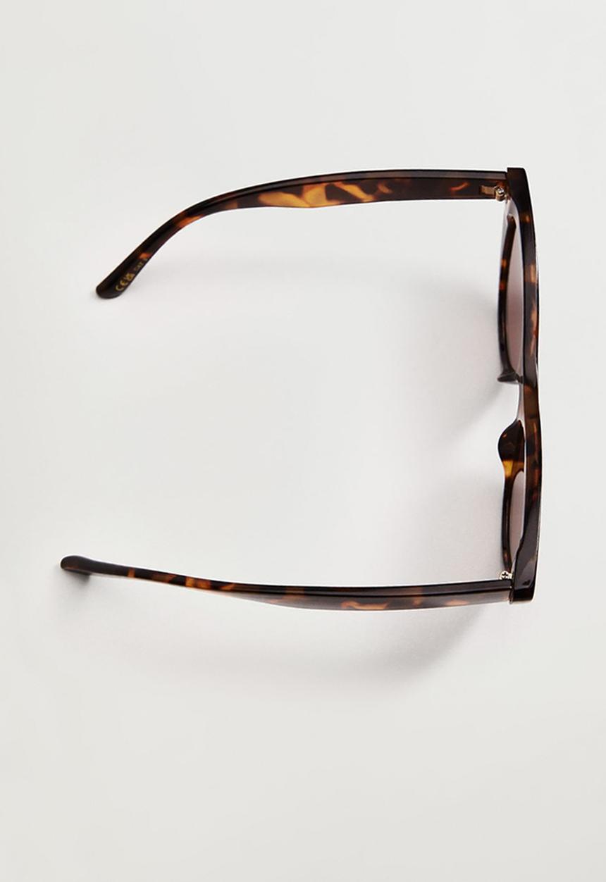 MANGO - Cat-eye sunglasses - chocolate